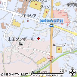 兵庫県神崎郡神河町粟賀町346周辺の地図