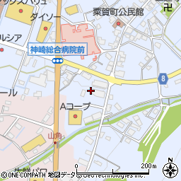 兵庫県神崎郡神河町粟賀町321周辺の地図