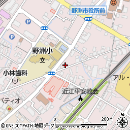 滋賀県野洲市小篠原1161周辺の地図