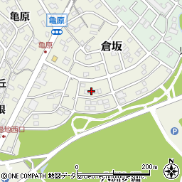 愛知県名古屋市緑区倉坂811周辺の地図