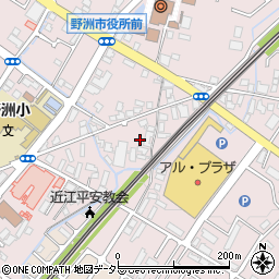 滋賀県野洲市小篠原1072周辺の地図