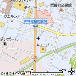 兵庫県神崎郡神河町粟賀町336-4周辺の地図
