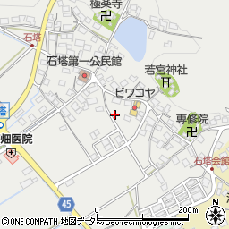 滋賀県東近江市石塔町627周辺の地図