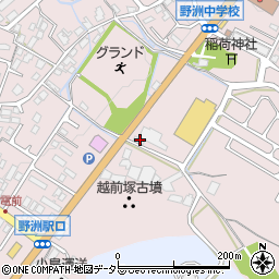 滋賀県野洲市小篠原748周辺の地図