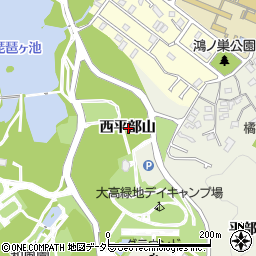愛知県名古屋市緑区大高町西平部山周辺の地図