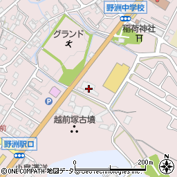 滋賀県野洲市小篠原751周辺の地図