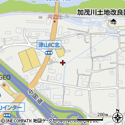 岡山県津山市河辺764周辺の地図