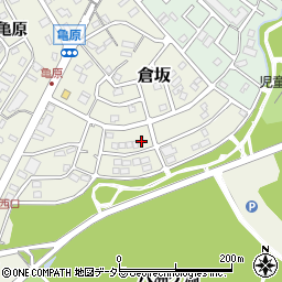 愛知県名古屋市緑区倉坂807周辺の地図