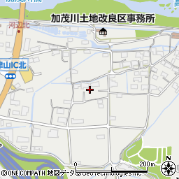 岡山県津山市河辺654周辺の地図