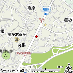 愛知県名古屋市緑区倉坂1211周辺の地図
