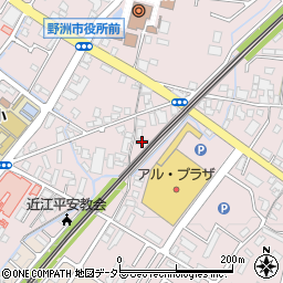 滋賀県野洲市小篠原1054周辺の地図