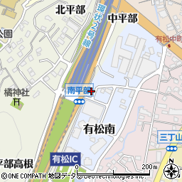 愛知県名古屋市緑区有松南214周辺の地図