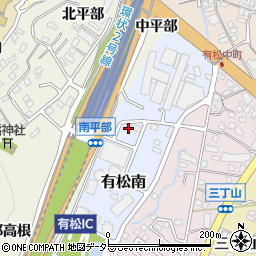愛知県名古屋市緑区有松南302周辺の地図