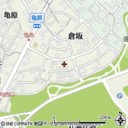 愛知県名古屋市緑区倉坂802周辺の地図