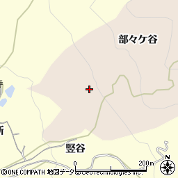 京都府亀岡市馬路町部々ケ谷周辺の地図
