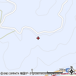 愛知県北設楽郡設楽町豊邦青木平周辺の地図
