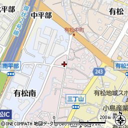 愛知県名古屋市緑区有松三丁山405周辺の地図