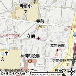 兵庫県神崎郡神河町寺前187周辺の地図