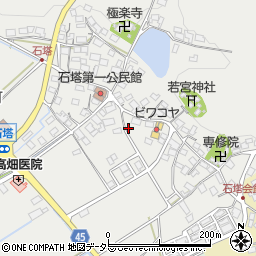 滋賀県東近江市石塔町626周辺の地図