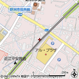 滋賀県野洲市小篠原1046周辺の地図