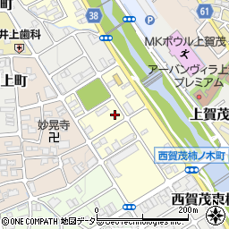 京都府京都市北区西賀茂山ノ森町周辺の地図
