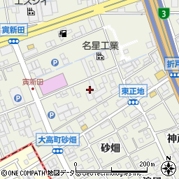 愛知県名古屋市緑区大高町西正地58周辺の地図