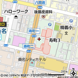 ＮＰＣ２４Ｈ桑名市総合医療センター第４駐車場周辺の地図