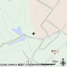 岡山県津山市福井1461周辺の地図