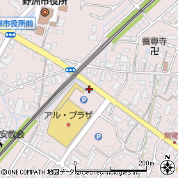 滋賀県野洲市小篠原1029周辺の地図