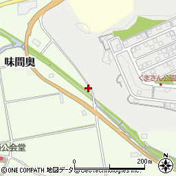 兵庫県丹波篠山市味間南270周辺の地図