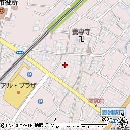 滋賀県野洲市小篠原929周辺の地図