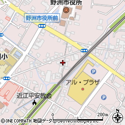 滋賀県野洲市小篠原1058周辺の地図