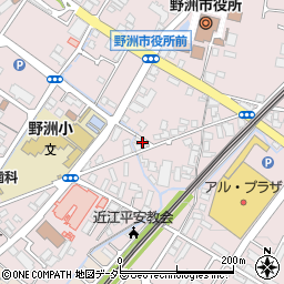 滋賀県野洲市小篠原1167周辺の地図