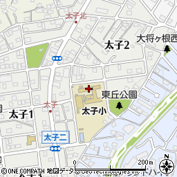 名古屋市立太子小学校周辺の地図