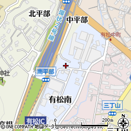 愛知県名古屋市緑区有松南207周辺の地図