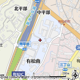 愛知県名古屋市緑区有松南204周辺の地図