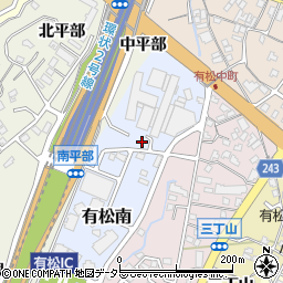 愛知県名古屋市緑区有松南202周辺の地図