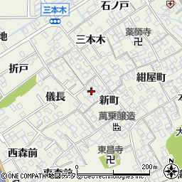 愛知県名古屋市緑区大高町新町42周辺の地図