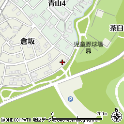 愛知県名古屋市緑区倉坂6周辺の地図