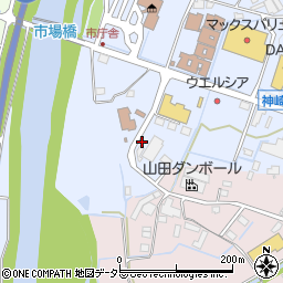 兵庫県神崎郡神河町粟賀町660周辺の地図