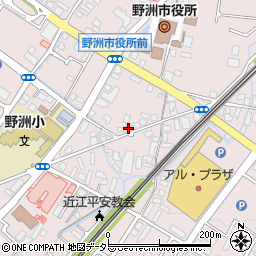 滋賀県野洲市小篠原1170周辺の地図
