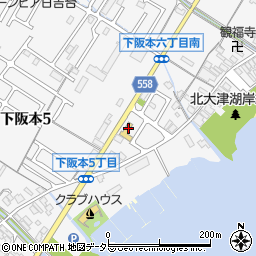 朱々 びわ湖阪本店周辺の地図