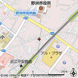 滋賀県野洲市小篠原1057周辺の地図