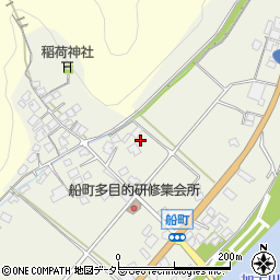 兵庫県西脇市黒田庄町船町周辺の地図