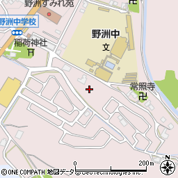 滋賀県野洲市小篠原606周辺の地図