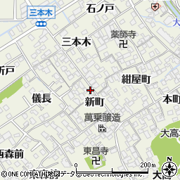 愛知県名古屋市緑区大高町新町47周辺の地図