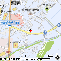 兵庫県神崎郡神河町粟賀町320周辺の地図