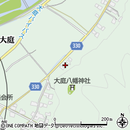 岡山県真庭市大庭132周辺の地図