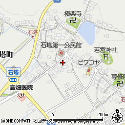 滋賀県東近江市石塔町623周辺の地図