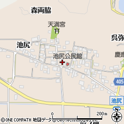 京都府亀岡市馬路町池尻61周辺の地図
